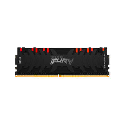 MEMORIA RAM DIMM KINGSTON FURY RENEGADE 8GB DDR4 3200MHZ CL16 NEGRO RGB KF432C16RBA 8