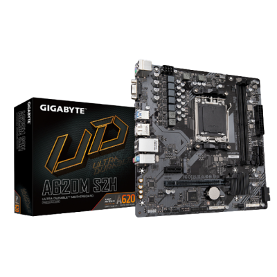 MB GIGABYTE A620M S2H MICATX AM5 AMD 7000 SERIES 4800HZ 2DDR5 1DP 1HDMI A620M S2H