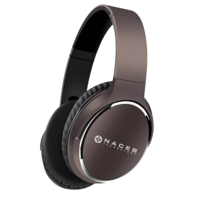 AUDIFONOS NACEB (NA-0308C)FORNAX,MANOS LIBRES BT V4.2,RADIO AUDIFONOS BLUETOOTHAM/FM,PLEGABLES,CAF