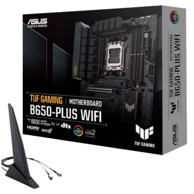 ASUS TUF GAMING B650 PLUS WIFI ATX AM5 LGA 1718 RYZEN 7000 DDR5 TUF GAMING B650 PLUS WIFI