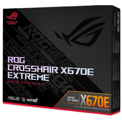 ASUS ROG CROSSHAIR X670E EXTREME AMD AM5 DDR5 128GB WIFI 6E ROG CROSSHAIR X670E EXTREME