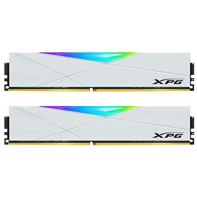 MEMORIA RAM DIMM ADATA XPG D50 KIT 2X8GB 3200MHZ BLANCO AX4U32008G16A DW50 S