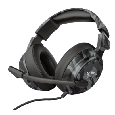 AUDIFONOS TRUST GXT (23939) 433 PYLO MULTIPLATFORMGAMING HEADSETCAMO BLACK ,PC, XBOX,PS5,SWITCH